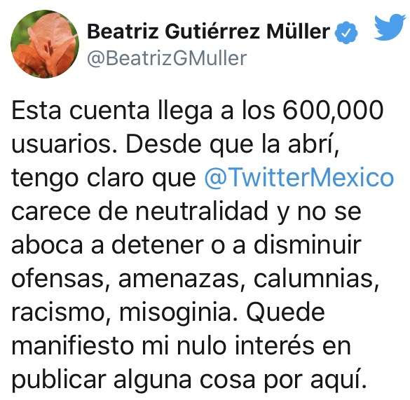 No tiene interés en publicar en esa plataforma 